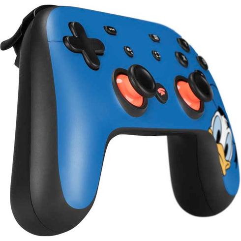 Disney Friends Donald Duck Up Close Google Stadia Controller Skin